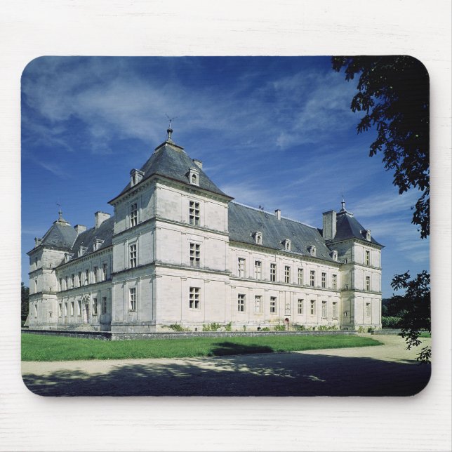 Äußeres des Chateaus, errichtetes c.1546 Mousepad (Vorne)