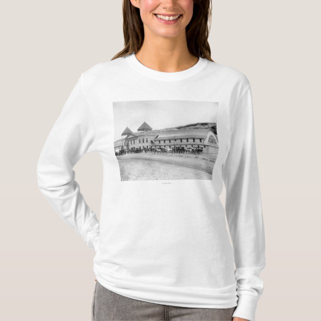 Äußeres des größten Kopfsprungs-Bades T-Shirt (Vorderseite)