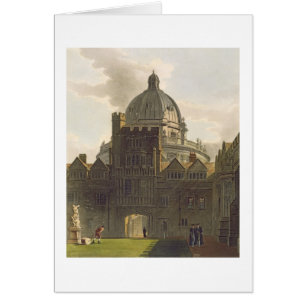 Äußeres von Brasenose Uni und von Radcliffe Librar
