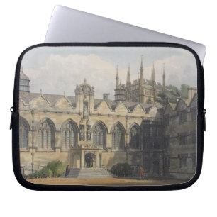 Äußeres von Erker-Uni, Illustration von ' Laptopschutzhülle