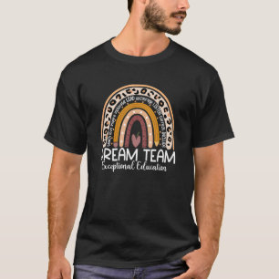 Außergewöhnliche Bildung Regenbogen-Belehrer zurüc T-Shirt