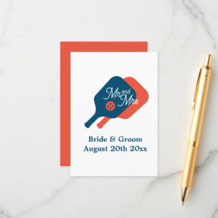 Außergewöhnliche Chipkarten für Hochzeitskarten Begleitkarte