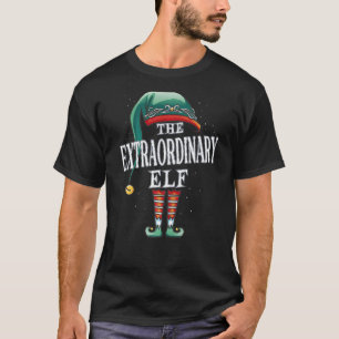 Außergewöhnliche Elf Weihnachten Gruppe Xmas Pajam T-Shirt