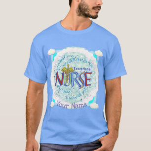 Außergewöhnliche Krankenschwester Motto T-Shirt