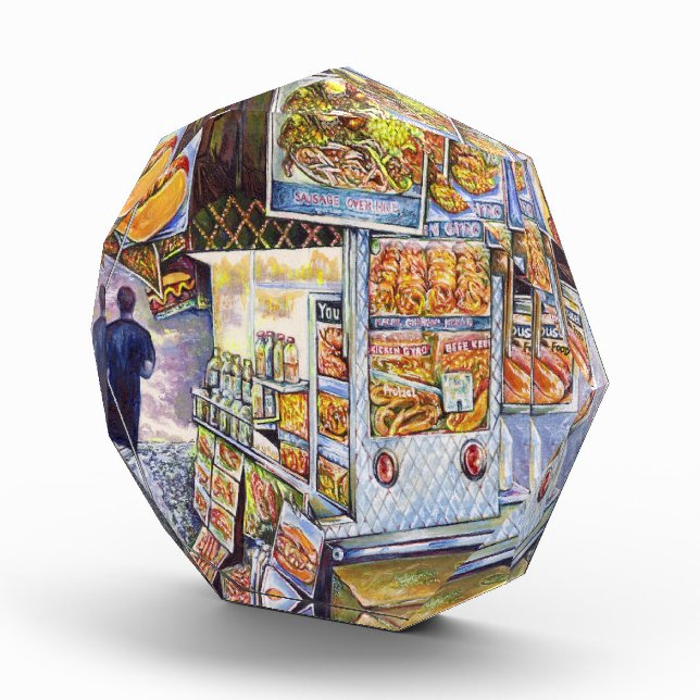 Außergewöhnliche künstlerische Arbeit Fotoblock (Rechts)