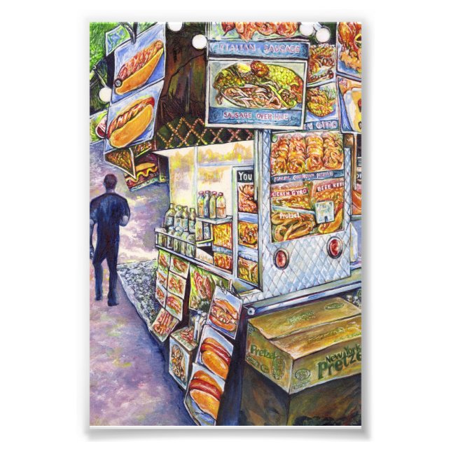 Außergewöhnliche künstlerische Arbeit Fotodruck (Vorne)