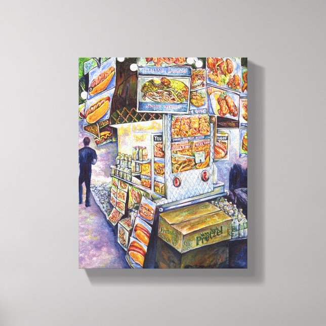 Außergewöhnliche künstlerische Arbeit Leinwanddruck (Vorderseite)