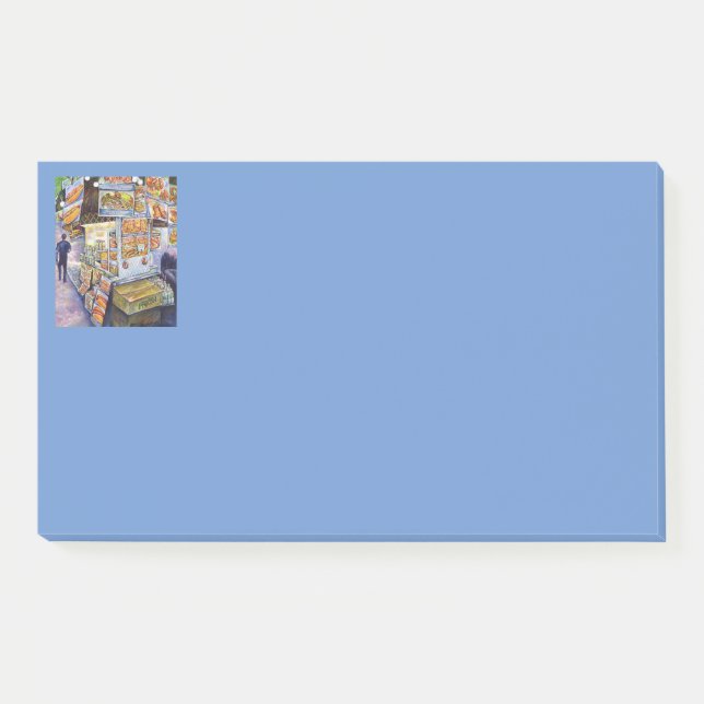 Außergewöhnliche künstlerische Arbeit Post-it Klebezettel (Vorderseite)