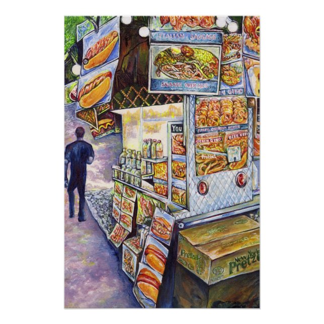 Außergewöhnliche künstlerische Arbeit Poster (Vorderseite)