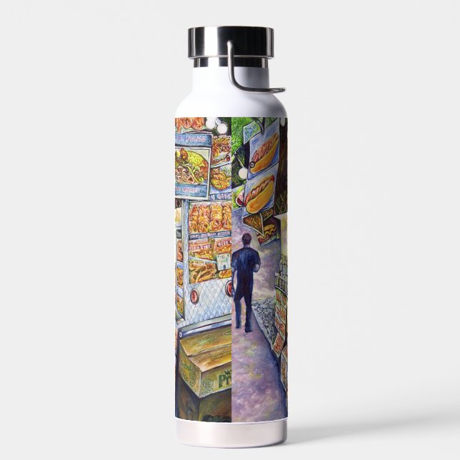 Außergewöhnliche künstlerische Arbeit Trinkflasche (Links)