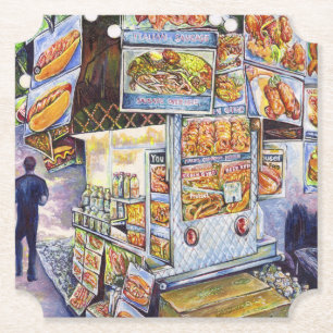 Außergewöhnliche künstlerische Arbeit Untersetzer