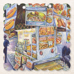 Außergewöhnliche künstlerische Arbeit Untersetzer