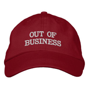 AUSSERGEWÖHNLICHER Red Hat Bestickte Baseballkappe