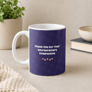 Außergewöhnliches Mitgefühl Danke - Pflegefamilie Kaffeetasse