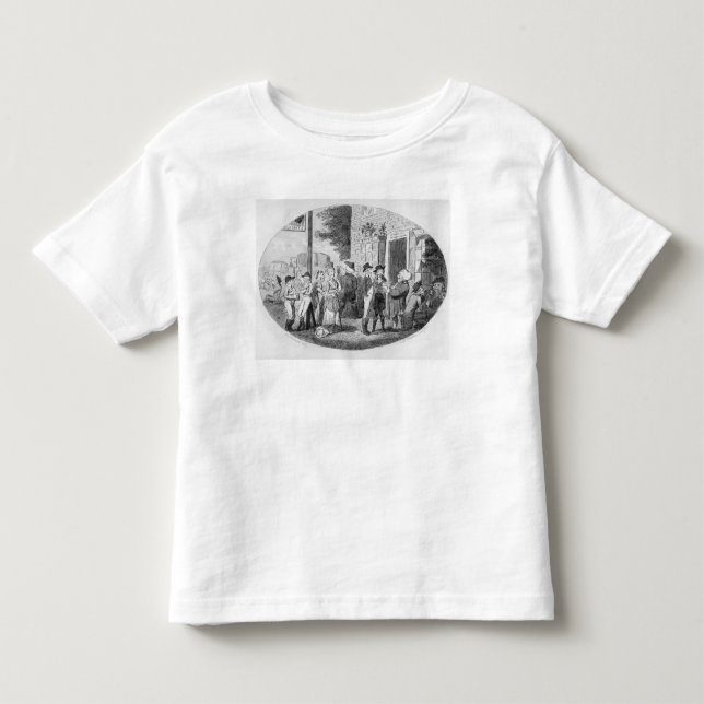 Außerhalb der alten Hut-Taverne Kleinkind T-shirt (Vorderseite)