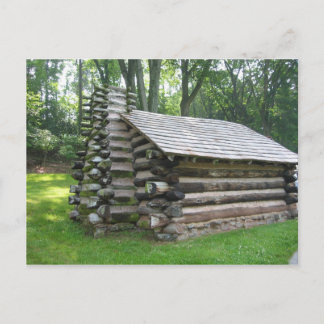 Außerhalb der alten Hütte Postkarte