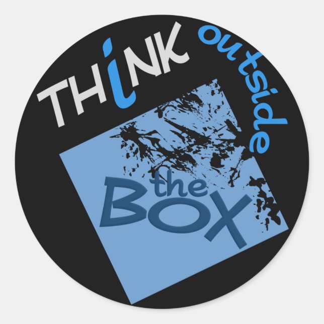 Außerhalb der Box Aufkleber (Vorderseite)