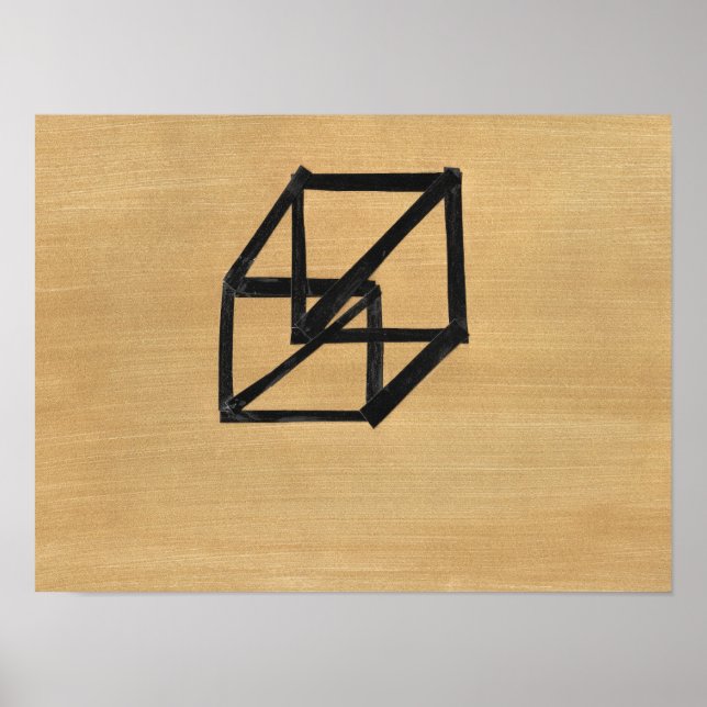 Außerhalb der Box denken  Poster (Vorne)