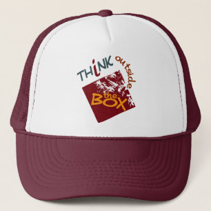Außerhalb der Box Hut Truckerkappe