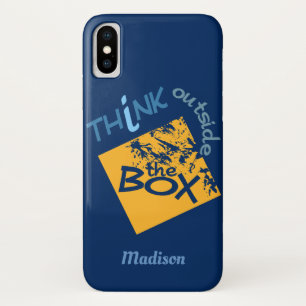 Außerhalb der Box individuelle Name Telefongehäuse Case-Mate iPhone Hülle