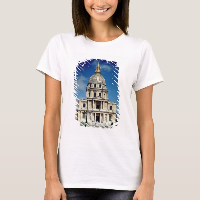 Außerhalb der Kirche, angefangen 1676 (Foto) T-Shirt (Vorderseite)