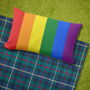 Außerhalb der klassischen LGBTQ-Gay Pride-Regenbog Kissen Für Draußen