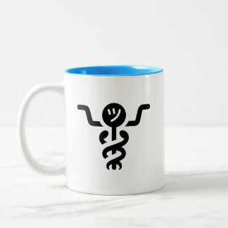 Außerhalb der Pocket-Tasse Zweifarbige Tasse