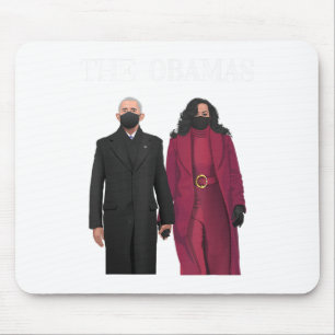 Außerhalb der Saison Feminismus Michelle und Barac Mousepad