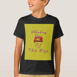 Außerhalb der Schublade denken. T-Shirt
