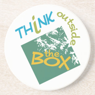 Außerhalb des Box-Untersetzer Untersetzer