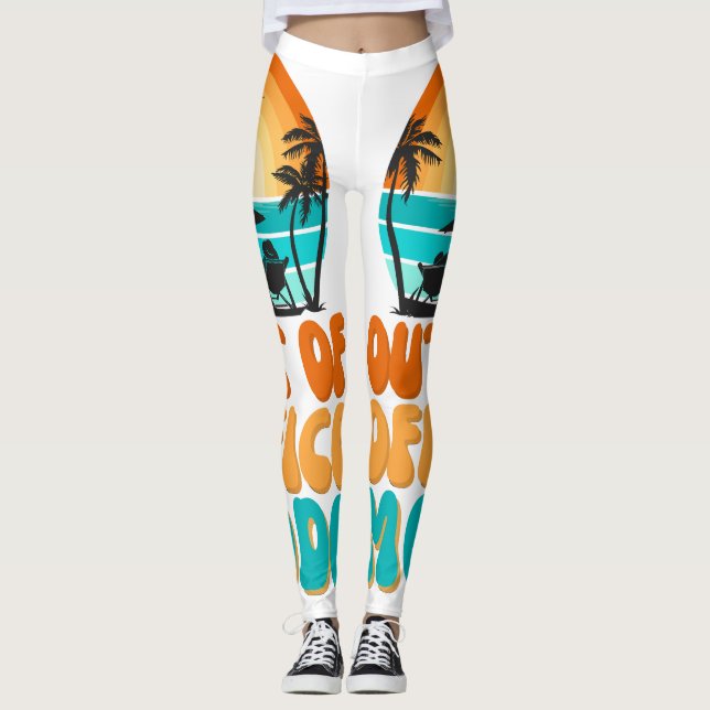 Außerhalb des Büros-Modus Leggings (Vorderseite)