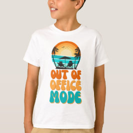 Außerhalb des Büros-Modus T-Shirt