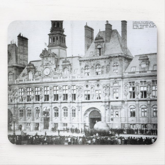 Außerhalb des Hotels de Ville Mousepad (Vorne)