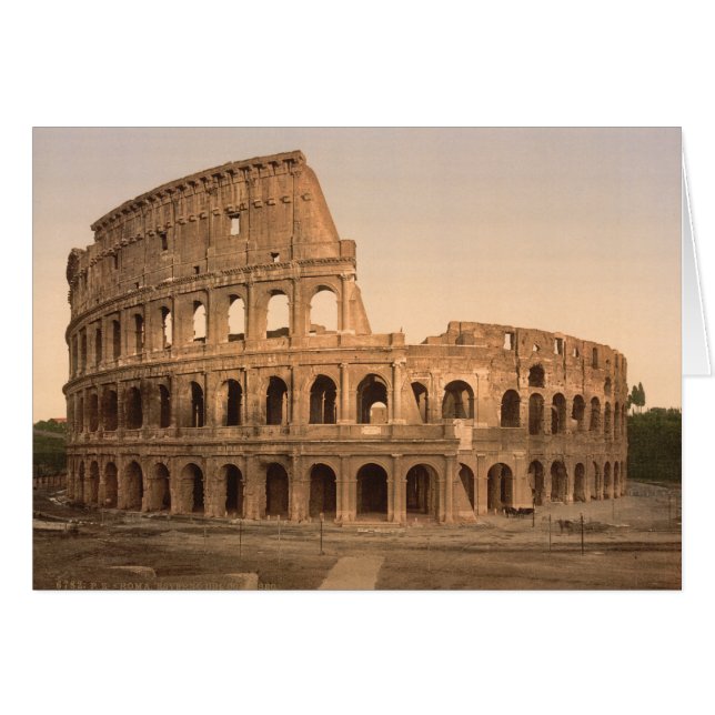 Außerhalb des Kolosseums, Rom, Italien (Vorderseite (Horizontal))