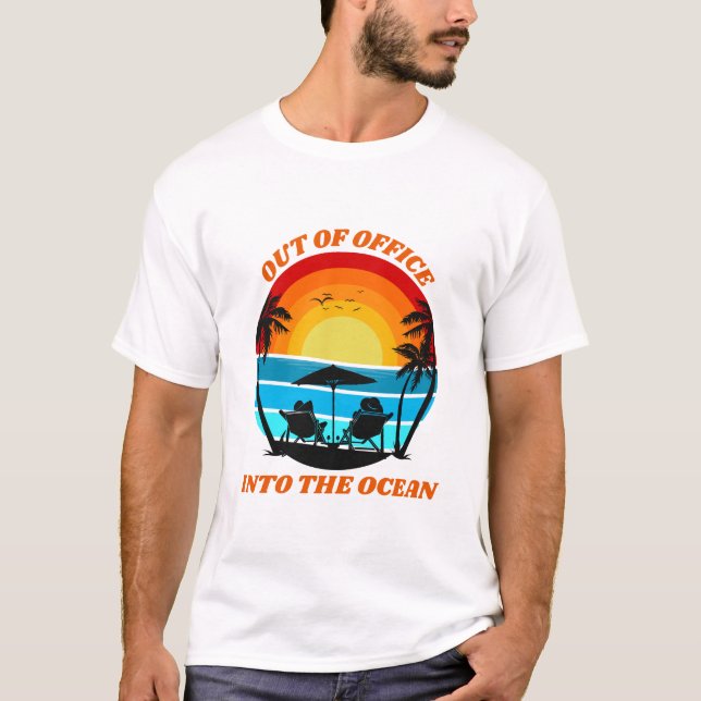 Außerhalb des Ozeans tropisch T-Shirt (Vorderseite)