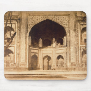 Außerhalb des Taj Mahals vermutlich illustriert i Mousepad