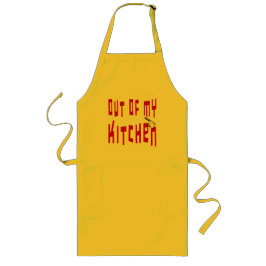 Außerhalb meiner Küche lustiges Kochen Sprichwort Lange Schürze