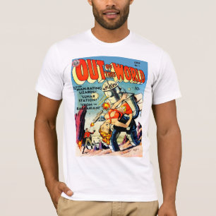 AUßERIRDISCH Coolle alte Comicbuch-Cover T-Shirt