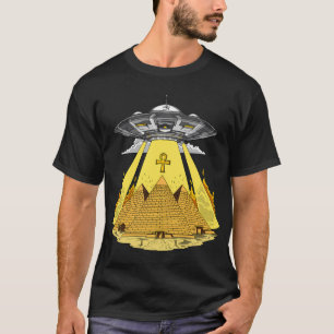 Außerirdische ägyptische Pyramiden T-Shirt