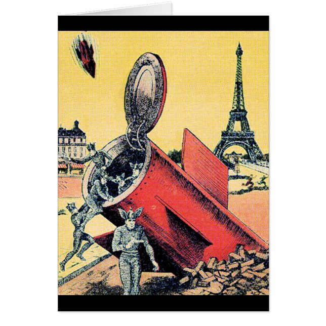 Außerirdische dringt Paris ein (Vorne)