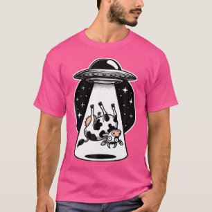 Außerirdische Entführung Fliegende Untertasse Entf T-Shirt