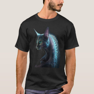 Außerirdische Katze T-Shirt