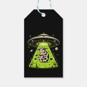 Außerirdische Kuh Entführung Weirdcore Surreal Geschenkanhänger
