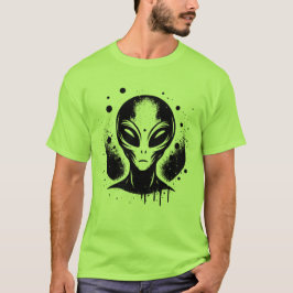 Ausserirdische UFO Gebiet 51 Graue Alien Invasion  T-Shirt