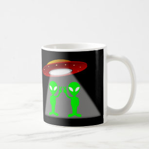 Außerirdische und FliegenSaucer Kaffeetasse