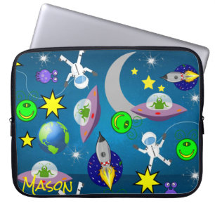 Außerirdischen Astronaut Laptopschutzhülle
