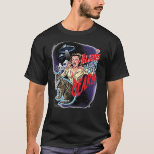 Außerirdischen gaben meiner Katze einen Bart-T - S T-Shirt