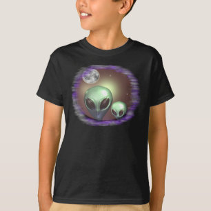 Außerirdischen grau T-Shirt