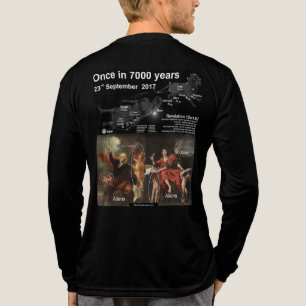 Außerirdischen helfen/Zeit Reisende lange Ärmel Tri-Blend Shirt