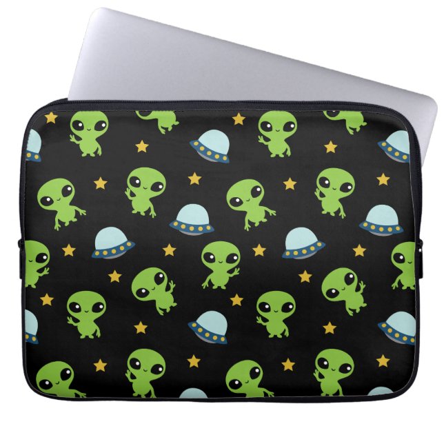 Außerirdischen Laptop Sleeve (Vorderseite)